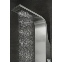 Alegre || Silver zuhanypanel, rozsdamentes acél